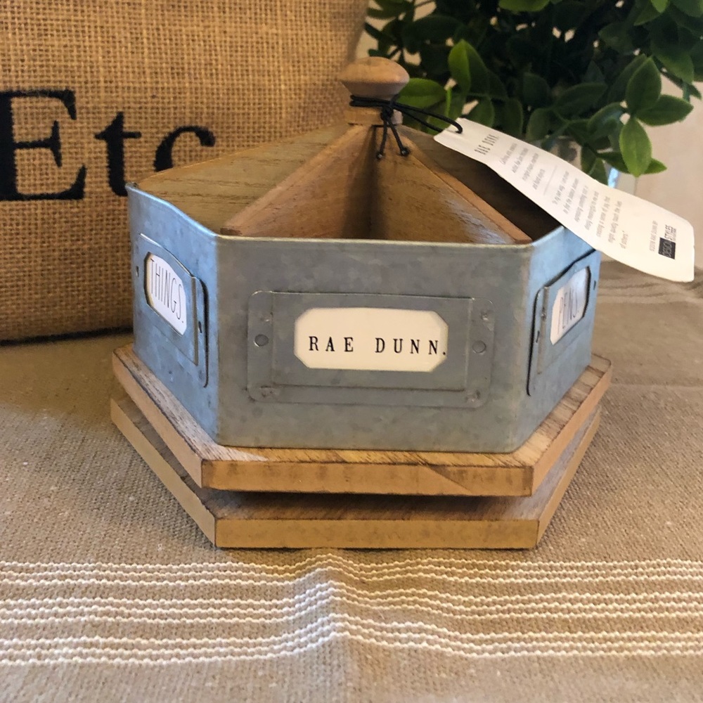 Rae Dunn Turn Style Carousel Pencil etc holder